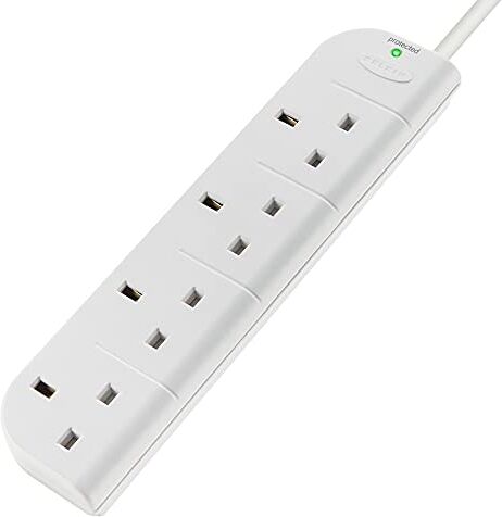 Belkin SurgeStrip E-Series Protezione da sbalzi di tensione CA 250 V 4 connettori output Importazione da Gran Bretagna