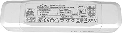 LEDLUX Alimentatore Trasformatore Dimmerabile DALI e Push Dimming, Dimmerabile Pulsante 24V (45)