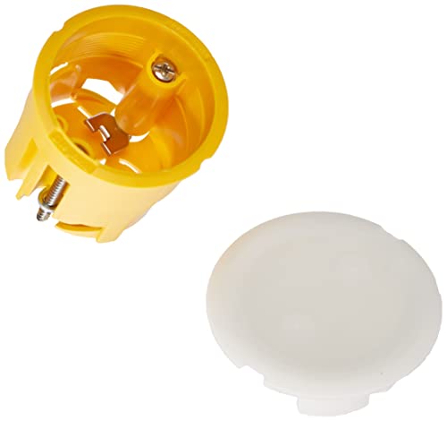 Legrand Scatola da incasso per lampada, per cartongesso, con coperchio, diametro e profondità: 40 mm
