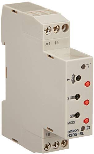 OMRON 670945    TIMER, 24-230VAC/24-48VDC, ON/FLICKER-ON/INTERVAL/ONE-SHOT-DELAY, 0.1S-120H, SPDT, 5A