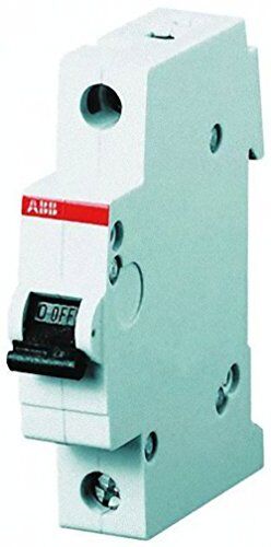 ABB S200 MCB Interruttore di circuito tipo D, 1 polo, 13 A, 230 V, capacità di spegnimento 6 kA, sistema Pro M Compact