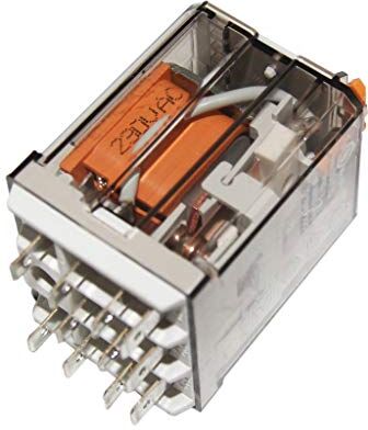 Finder 62.33.9.024.4040 Relè: elettromagnetico 3PDT 24VDC 16A/250VAC 16A/30VDC 445Ω FIN