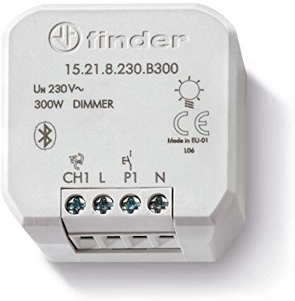 finder Dimmer elettronico Bluetooth YESLY Tipo 15218230B300 Serie 15