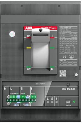 ABB Interruttore automatico in scatola stampata, XT5H 400 Ekip M Dip I In=320A 3P F F (riferimento: )