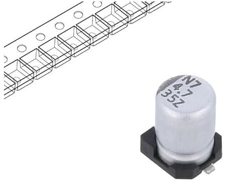 VISHAY 10X ZSC00AB4R71VARL Condensatore: elettrolitico SMD 4,7uF 35VDC Ø4x5,7mm ±20% VI