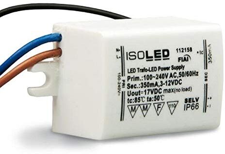 Isoled Trasformatore LED 350 mA, 1-4 W