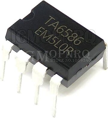 Generic 10 pezzi TA6586 6586 DIP-8 DIYGBA Driver motore IC DIP8