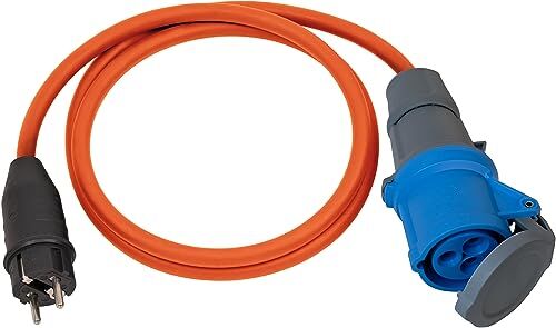Brennenstuhl BS--Cable adapt.IP44 H07RN 1,5m Naranja