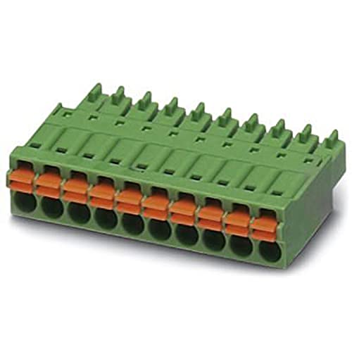 Phoenix FMC 1,5/19-st-3,5 19P Verde – Electrical Terminal Block, Beige MM, 21,9 mm, 7,75 mm