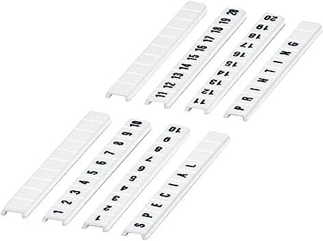 Schneider NSYTRABF630 Elem siglatura, 6mm,10 car 21 to 30