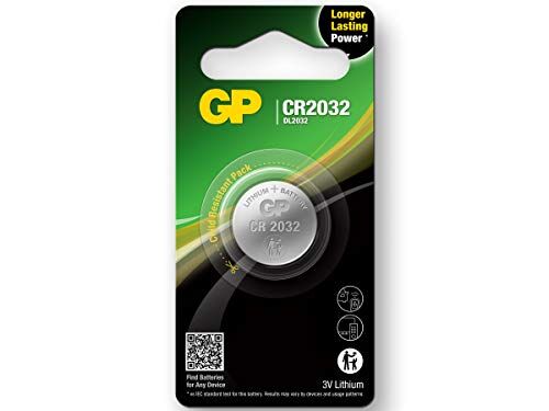 GP Batteria Super Litio a Bottone CR2032 (Blister 1 Pezzo)