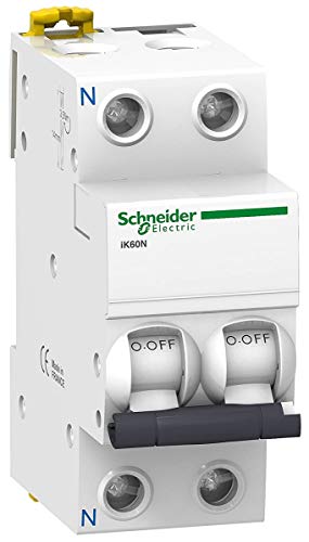 Schneider Electric A9K17606 Breaker breaker, ik60n, 1p n, curva c (6a)