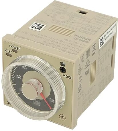 Omron H3CR-A 24-48AC/12-48DC   H3CR-A AC24-48/DC12-48   667959    TIMER, PLUG-IN, 11-PIN, DIN 48X48MM, MULTIFUNCTION, 0.05S-300H, DPDT, 5 A, 24-48VAC, 12-48VDC