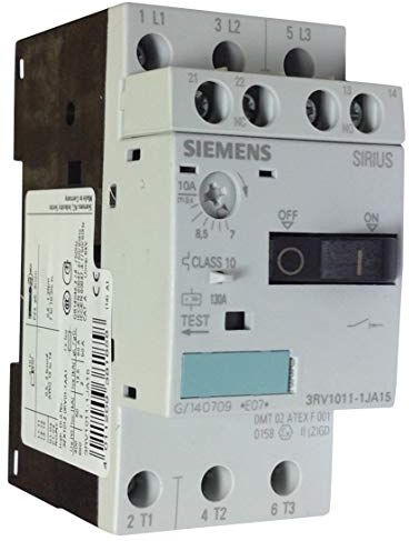 Siemens – Interruttore automatico 3rv1 S00 10 A ka100 1 NA + 1NC