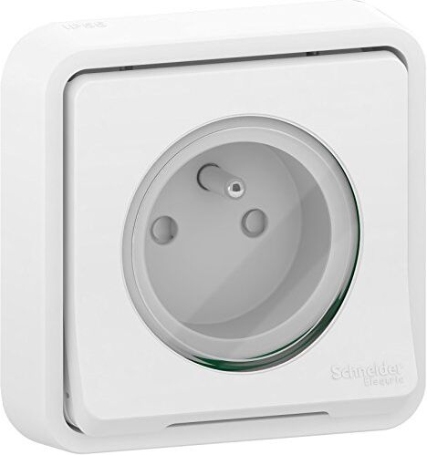 Schneider Electric spina 2 poli + terra Styl mureva Incasso, 250 V, Bianco