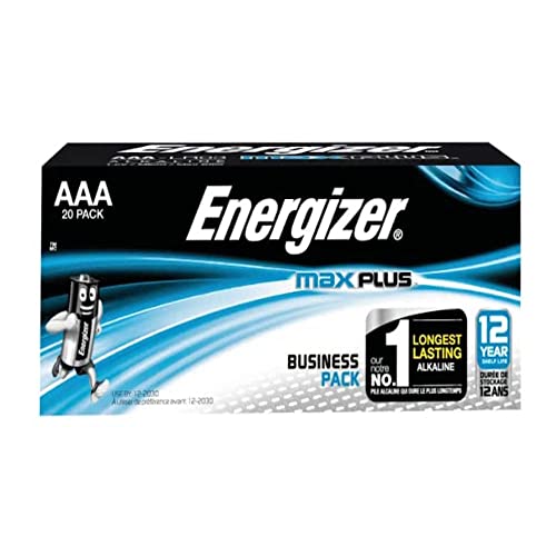 Energizer Max Plus  Batterie AAA (confezione da 20)