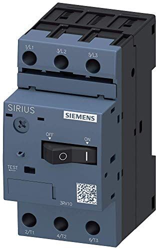 Siemens Interruttore automatico 3rv1 s00 0,5a regolazione 0,5