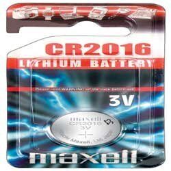 Maxell ® CR 2016 Batteria a bottone al litio (5 pile a bottone CR2016)