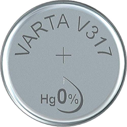 Varta V317 Pila a Bottone, 1.55 V, 8 mAh