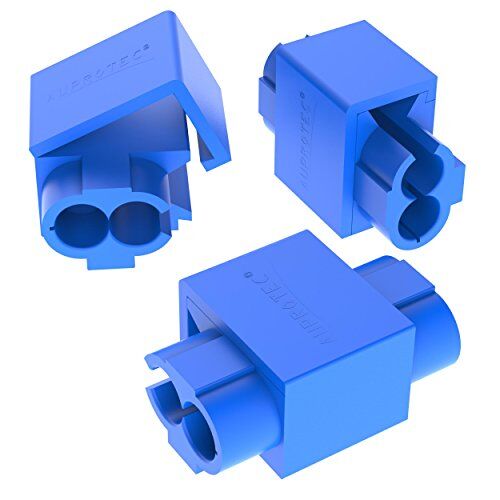 AUPROTEC 10 connettori di derivazione in ottone stagnato, 0,75 2,5 mm², colore: Blu