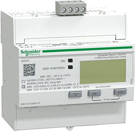 Schneider Electric Medidor iEM3255 x/5A C.0,5S MODBUS MID