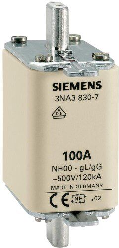 Siemens Fusibile NH-500V T-00 80A.