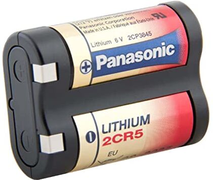 Batteria al litio Panasonic 2CR5 6V Blister 1x3 Confezione 3 blister