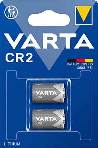 Varta , Batterie Electronics CR2 Batteria al litio 3V pacco da 2 Batterie in confezione originale da 2