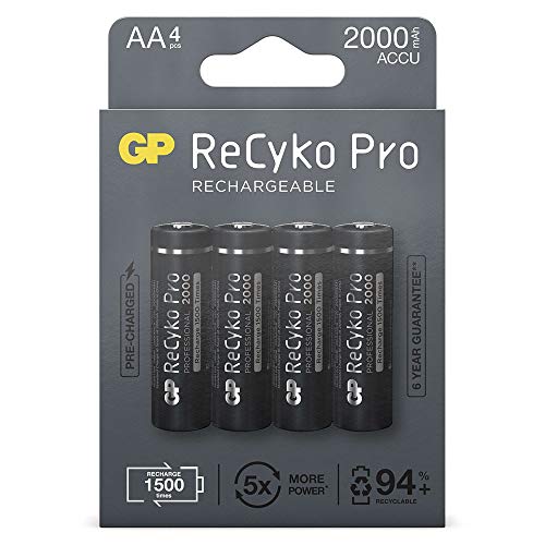 GP ReCyko+ Pro 2900434370001-4 batterie AA mignon