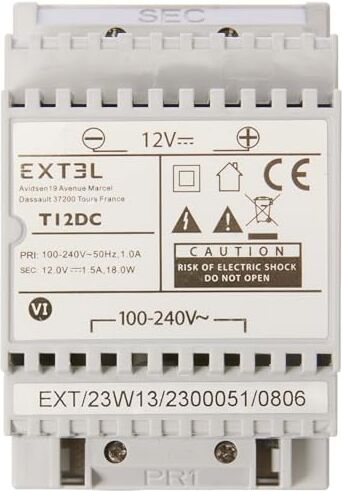 EXTEL t12dc Trasformatore 12 V