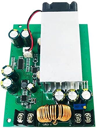 DONGKER Convertitore Step Down DC-DC, 20A25V-90V a 2.5V-60V Buck Convertitore di tensione Modulo di alimentazione regolabile