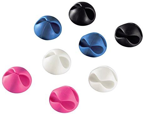 Hama Candy Plastica Nero, Blu, Rosa, Bianco 8pezzo(i) fascetta