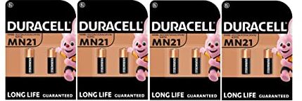 Duracell 8X  MN21 A23 23A (4 Blister Da 2 batterie) 8 Pile