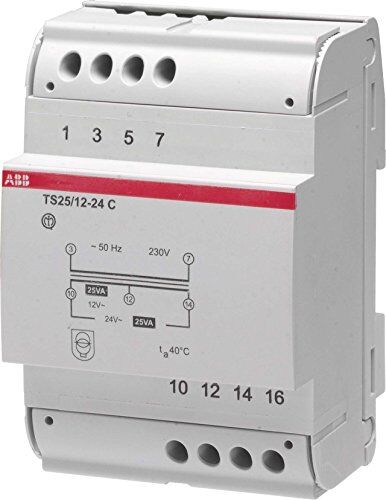 ABB TS40/12-24 C TRASFORMATORE 40VA 12-24V, White