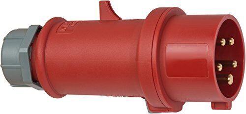 Brennenstuhl Spina invertitore di fase CEE 400 V/16A 5 poli (IP 44), Rosso