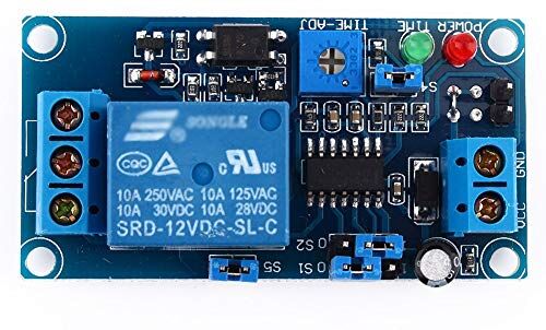 Walfront DC 12V Ritardo Timer di Temporizzazione Turn Off Modulo di Spegnimento Temporizzato dell'Interruttore Relè