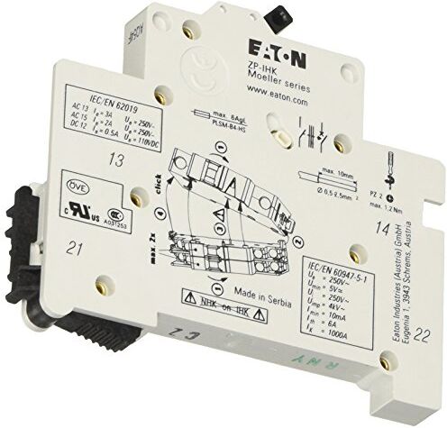 Eaton (Installation) ausiliario interruttore ZP IHK pxk; PXL funzionalità aggiuntive per Serie Elettrodomestici da incasso 4015083