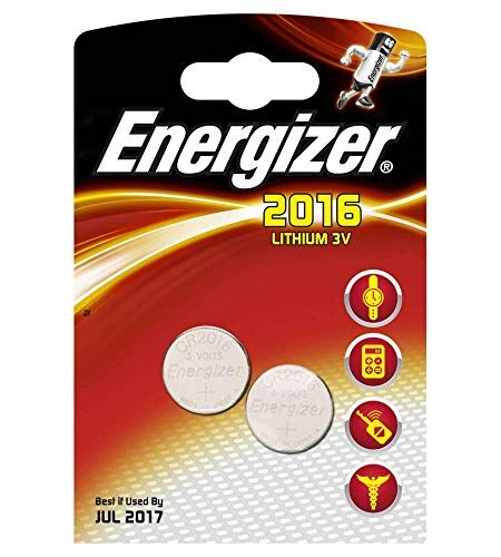 Energizer Pila Specialistica Litio 2016 CR2016 Bottone
