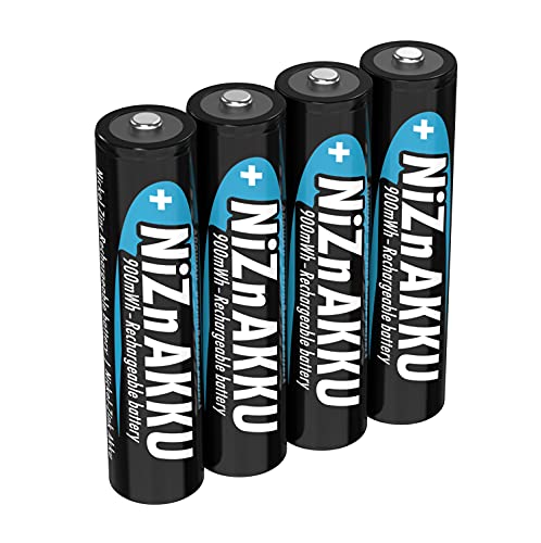 Ansmann Allinea il titolo secondo DE: Batteria ricaricabile Micro NiZn AAA 1,6 V 900 mWh, 4 batterie ricaricabili