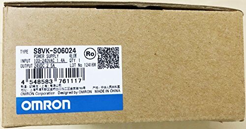 OMRON ALIMENTATORE 24V2.5A DIN PCB RIVESTITO TER. PUSH-IN S8VKS06024