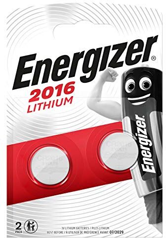 Energizer CR2016 Batterie al Litio, Confezione da 2