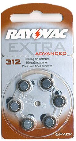 Rayovac Batterie audio Extra 312