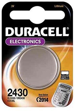 Duracell Pile CR2430 3 Volts