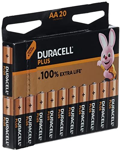 Duracell Alkaline Plus 100 AA 20st.