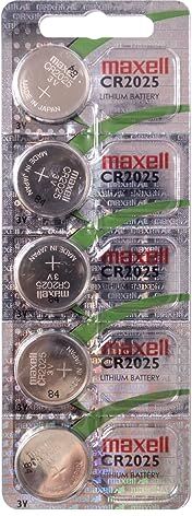 Maxell batteria CR2025 al litio 3 V