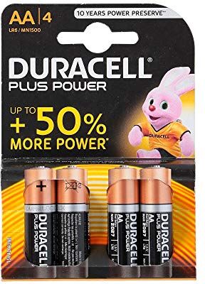 Duracell Blister 4 Pezzi Batterie Stilo Aa