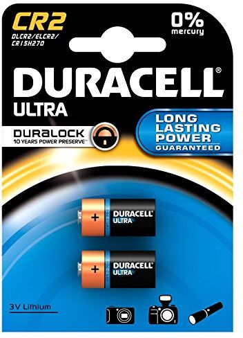 Duracell 6 x  Ultra CR2 3V Litio Batteria Fotografica DLCR2 EL1CR2 CR15H270