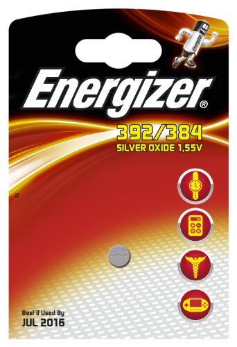 Energizer 392 384 SR41 SR736 W Batteria a bottone, per orologio