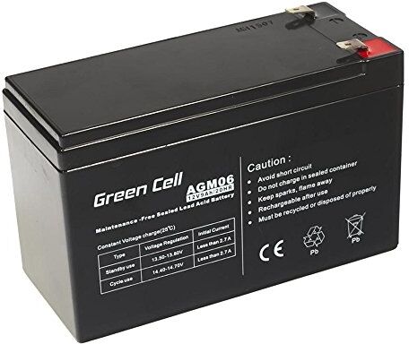 Green Cell BATERÍA AGM 12V9AH