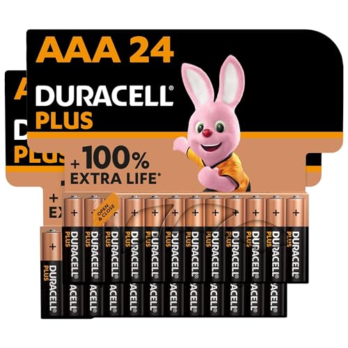 Duracell Batterie  Plus AAA (pacco da 24)